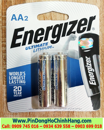 Pin Lithium AA Energizer L91-BP2